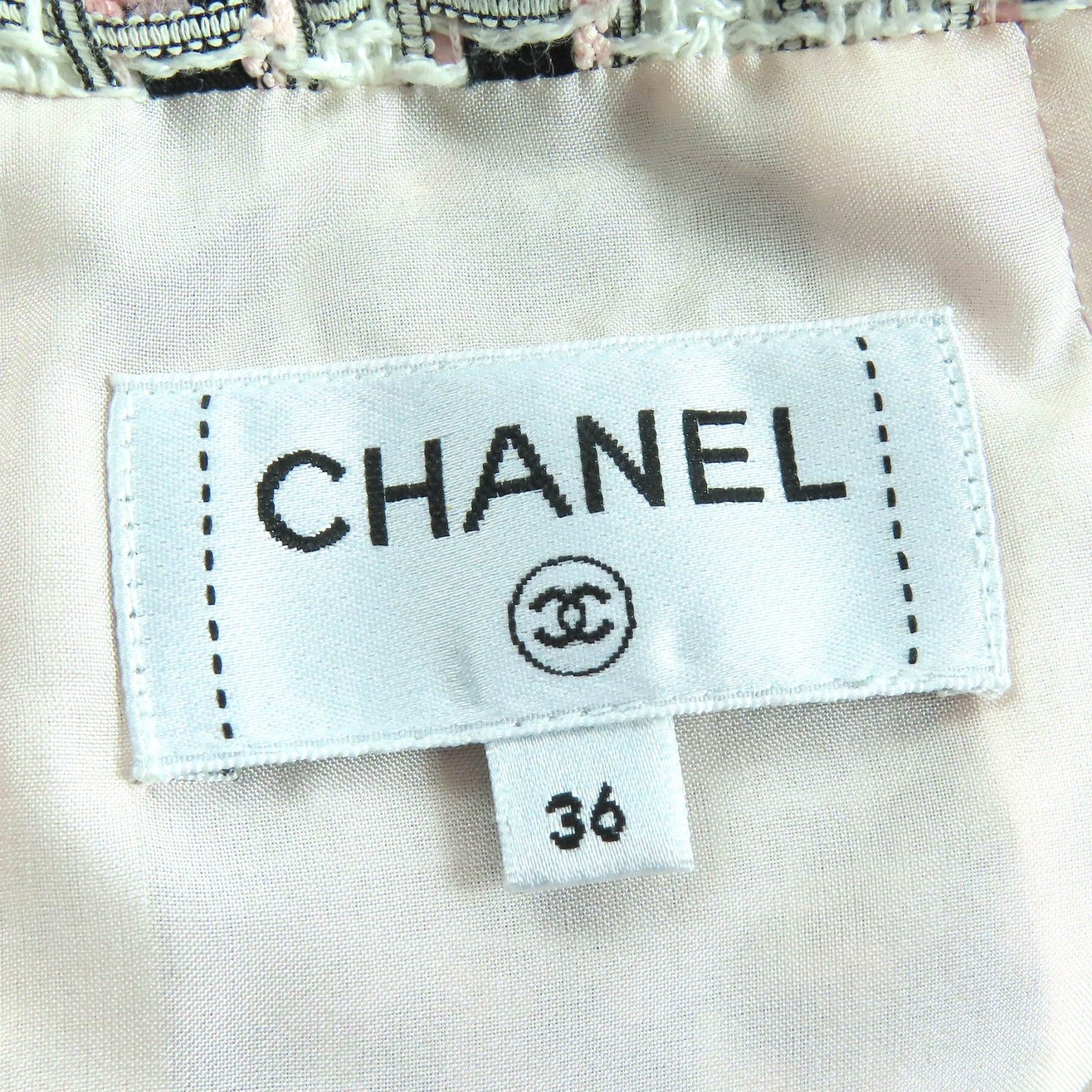 Chanel Chanel Chanel Tweed Skirt Textile Skirts P63188 DUTY FREE for USA Size ONE SIZE - 6 Thumbnail
