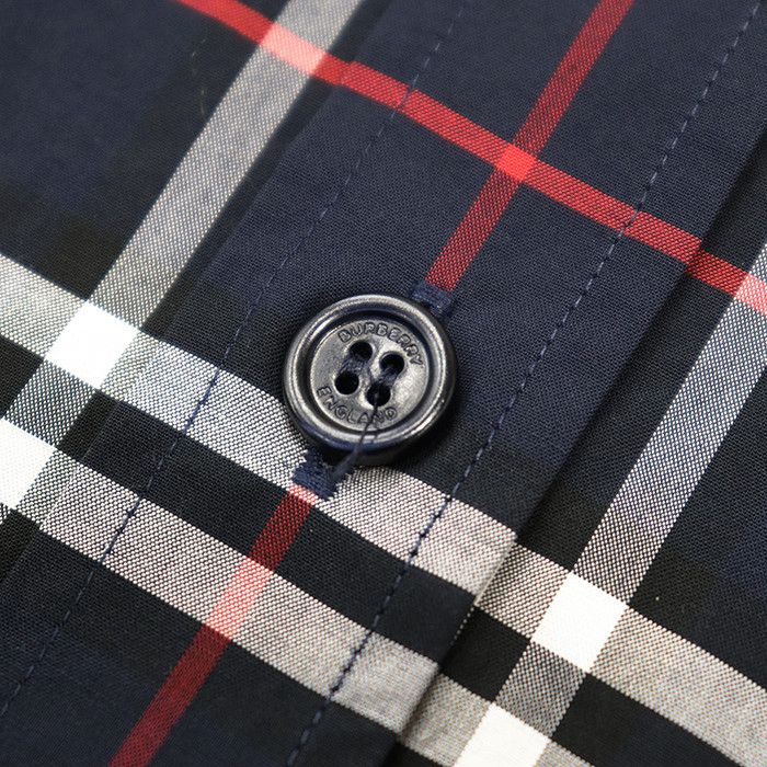 Burberry Burberry Burberry Cotton Shirt Textile Dress Shirt DUTY FREE for USA Size ONE SIZE - 4 Thumbnail