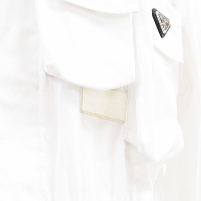 Prada Prada Prada High Density Cotton Shirt Jacket Textile Outerwear DUTY FREE for USA Size ONE SIZE - 13 Thumbnail