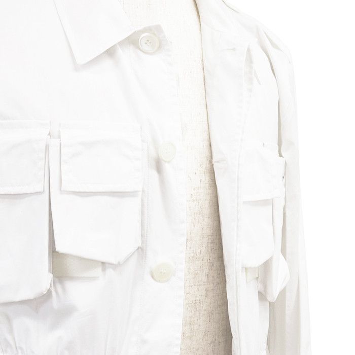Prada Prada Prada High Density Cotton Shirt Jacket Textile Outerwear DUTY FREE for USA Size ONE SIZE - 15 Thumbnail