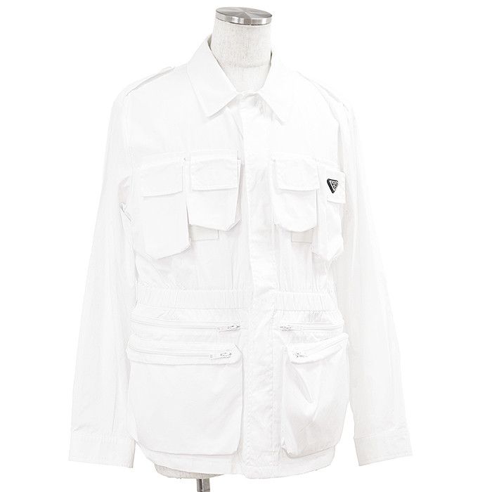 Prada Prada Prada High Density Cotton Shirt Jacket Textile Outerwear DUTY FREE for USA Size ONE SIZE - 11 Thumbnail
