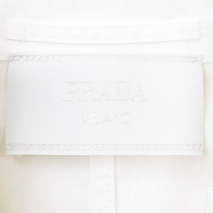 Prada Prada Prada High Density Cotton Shirt Jacket Textile Outerwear DUTY FREE for USA Size ONE SIZE - 23 Thumbnail
