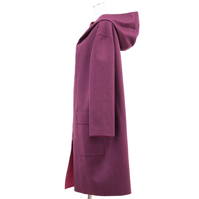 Hermes Hermes Hermes Cashmere Wool Silk Coat Textile Outerwear DUTY FREE for USA Size ONE SIZE - 5 Thumbnail