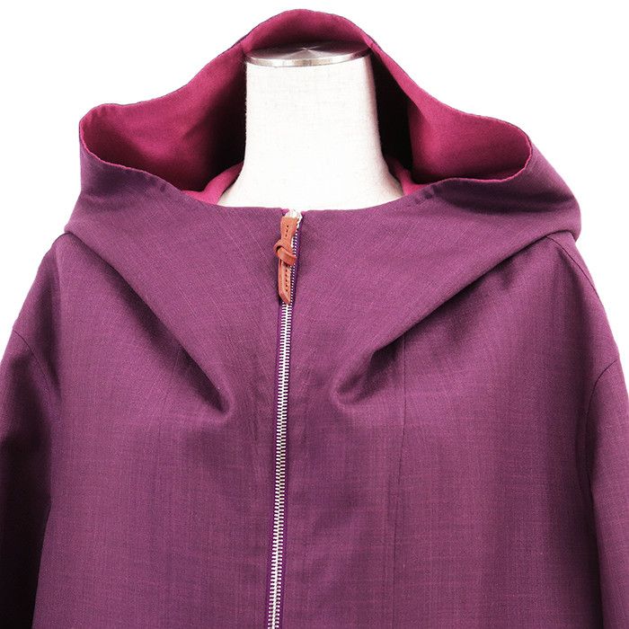 Hermes Hermes Hermes Cashmere Wool Silk Coat Textile Outerwear DUTY FREE for USA Size ONE SIZE - 2 Thumbnail