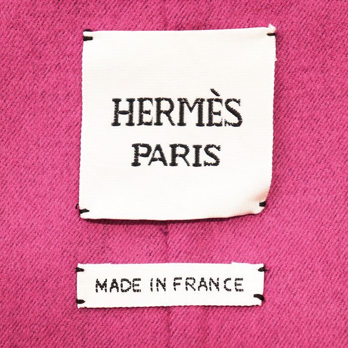 Hermes Hermes Hermes Cashmere Wool Silk Coat Textile Outerwear DUTY FREE for USA Size ONE SIZE - 9 Thumbnail