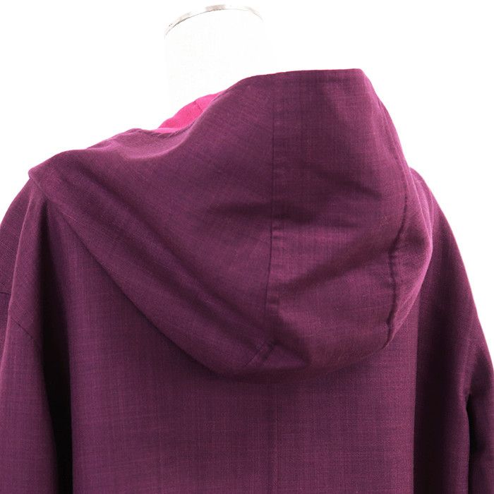 Hermes Hermes Hermes Cashmere Wool Silk Coat Textile Outerwear DUTY FREE for USA Size ONE SIZE - 12 Thumbnail