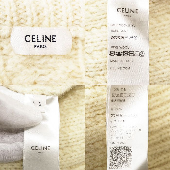 Celine Celine Celine Wool Chunky Knit Sweater Textile Tops DUTY FREE for USA Size ONE SIZE - 10 Thumbnail