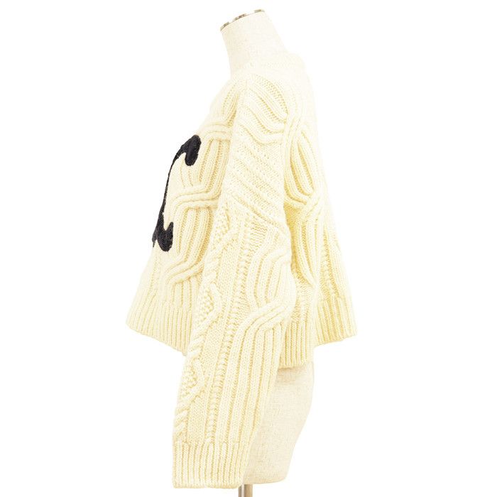 Celine Celine Celine Wool Chunky Knit Sweater Textile Tops DUTY FREE for USA Size ONE SIZE - 4 Thumbnail