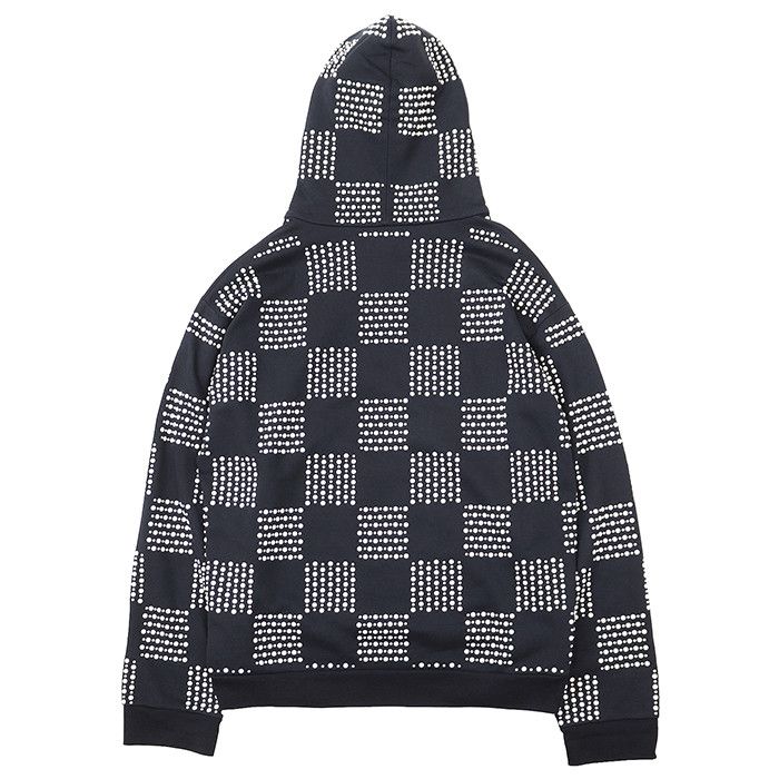Louis Vuitton Louis Vuitton Louis Vuitton Damier Fake Pearl Cotton Hoodie Textile Sweatshirts & Hoodies DUTY FREE for USA Size ONE SIZE - 7 Thumbnail