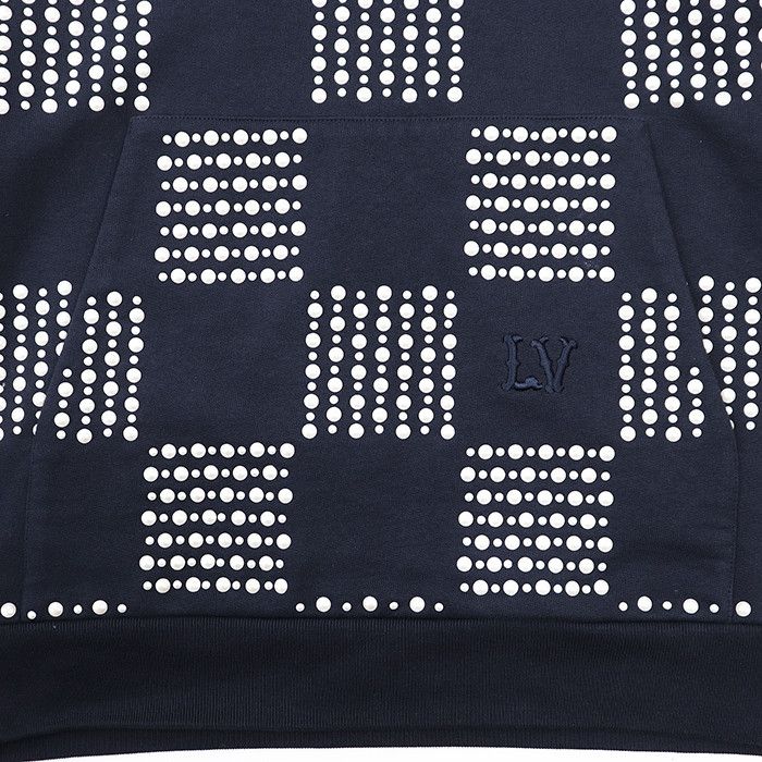 Louis Vuitton Louis Vuitton Louis Vuitton Damier Fake Pearl Cotton Hoodie Textile Sweatshirts & Hoodies DUTY FREE for USA Size ONE SIZE - 5 Thumbnail