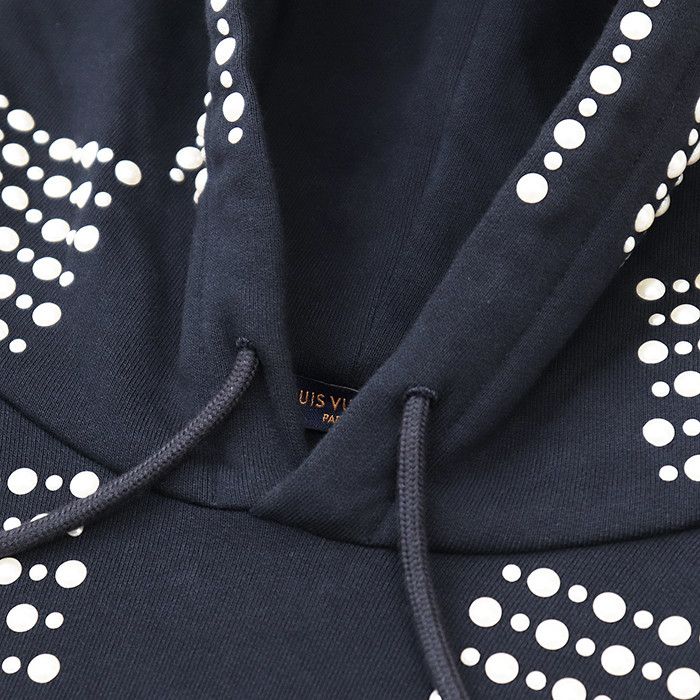 Louis Vuitton Louis Vuitton Louis Vuitton Damier Fake Pearl Cotton Hoodie Textile Sweatshirts & Hoodies DUTY FREE for USA Size ONE SIZE - 11 Thumbnail