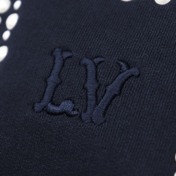 Louis Vuitton Louis Vuitton Louis Vuitton Damier Fake Pearl Cotton Hoodie Textile Sweatshirts & Hoodies DUTY FREE for USA Size ONE SIZE - 6 Thumbnail