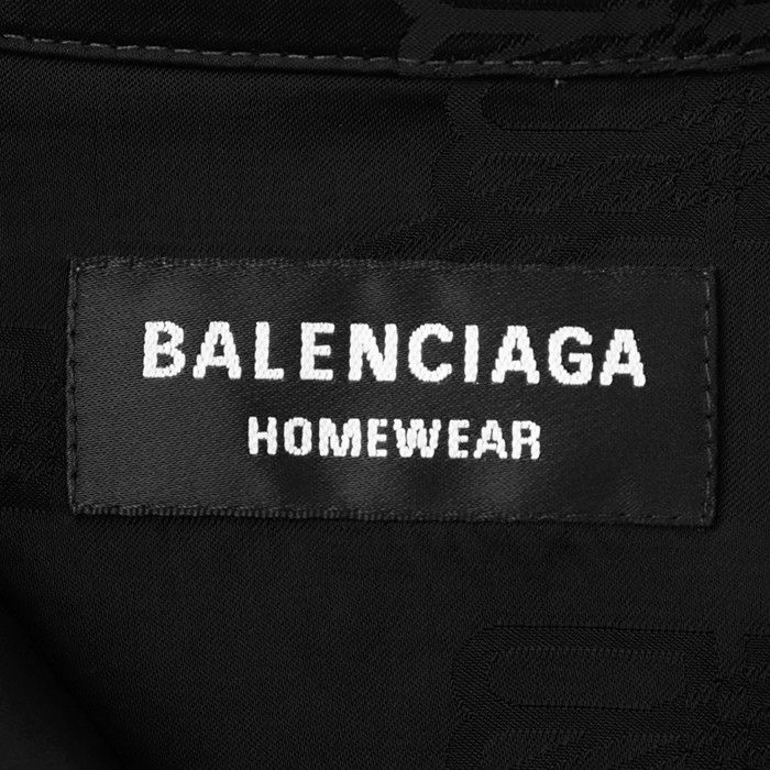 Balenciaga Balenciaga Balenciaga BB Monogram Rayon Long Sleeve Shirt Textile Tops DUTY FREE for USA Size ONE SIZE - 13 Thumbnail