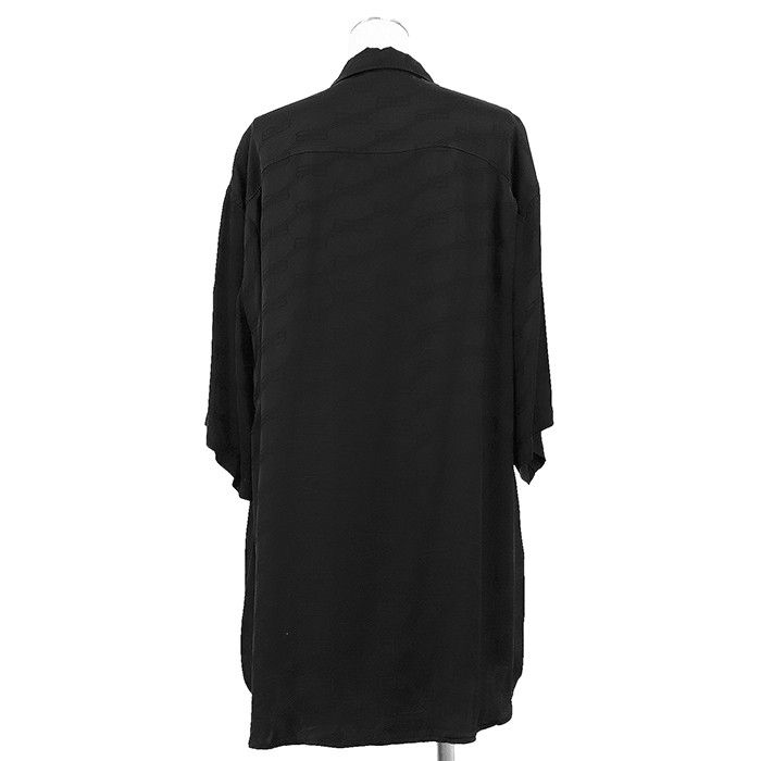 Balenciaga Balenciaga Balenciaga BB Monogram Rayon Long Sleeve Shirt Textile Tops DUTY FREE for USA Size ONE SIZE - 6 Thumbnail