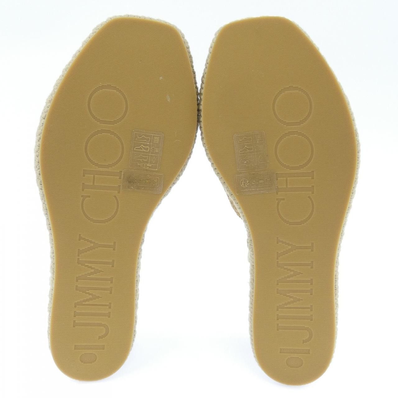 Jimmy Choo Jimmy Choo Jimmy Choo Sandals Leather Shoes DUTY FREE for USA Size ONE SIZE - 4 Thumbnail