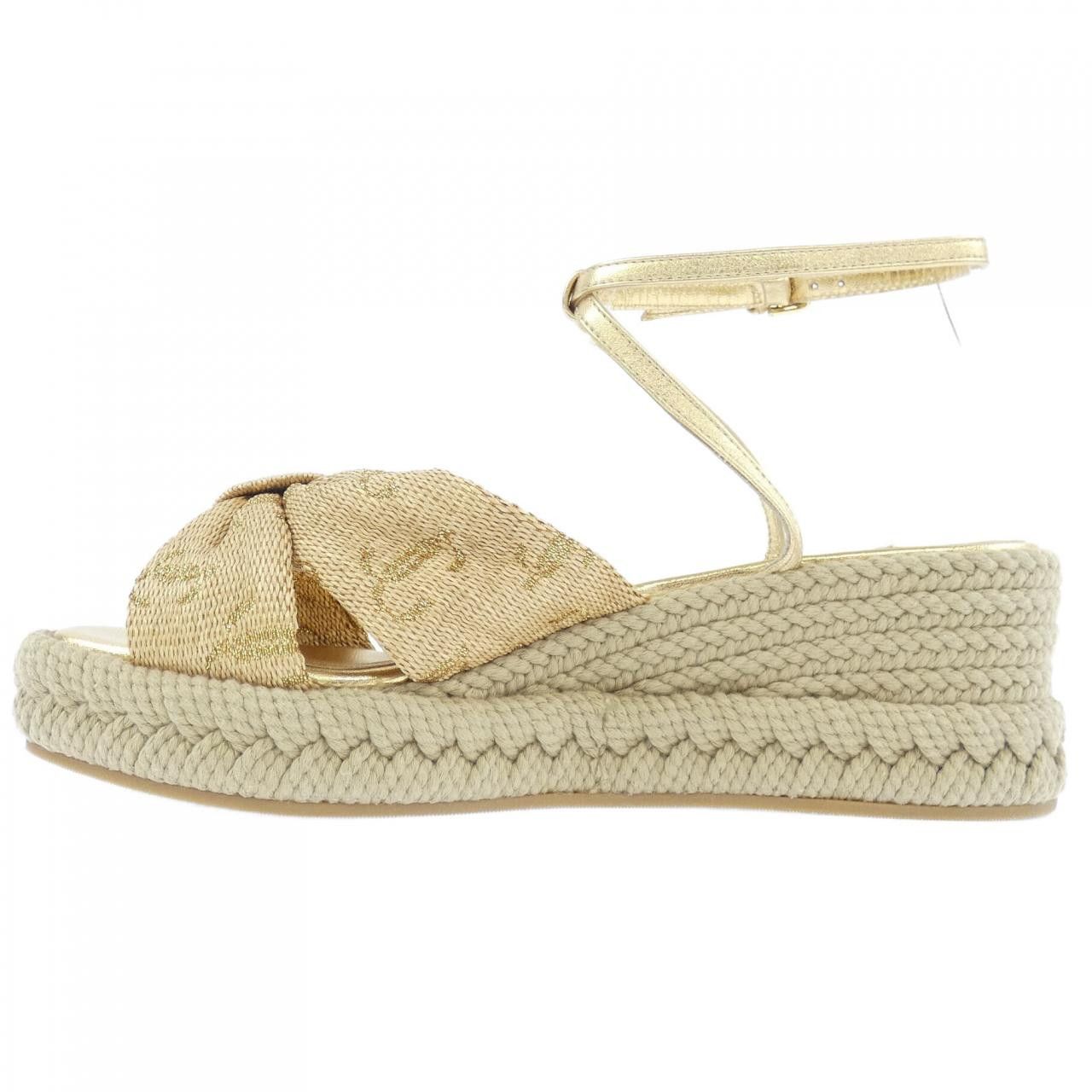 Jimmy Choo Jimmy Choo Jimmy Choo Sandals Leather Shoes DUTY FREE for USA Size ONE SIZE - 2 Thumbnail