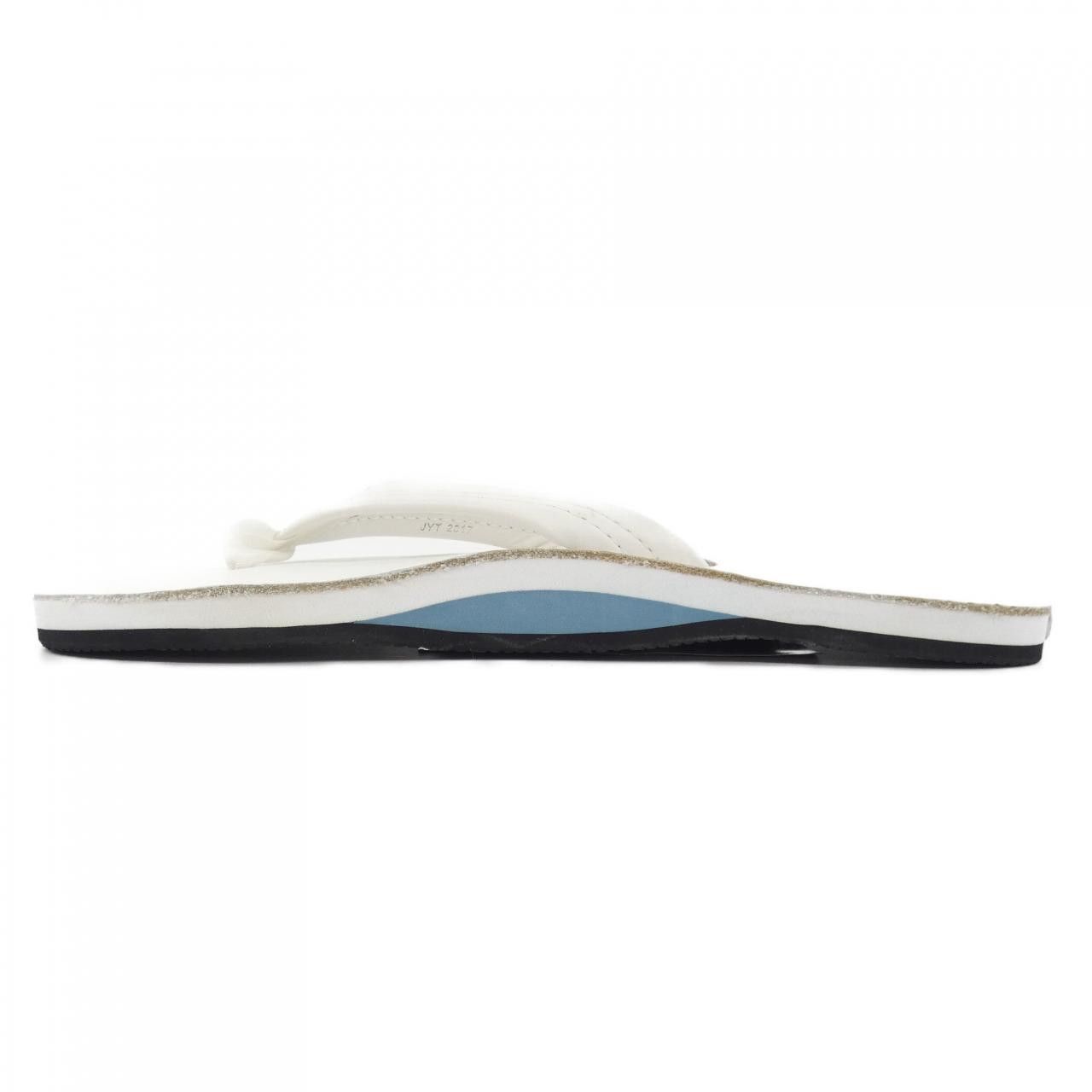 Other Other Rainbow Rubber Flip Flop Sandals Plastic / Synthetic Shoes DUTY FREE for USA Size ONE SIZE - 2 Thumbnail