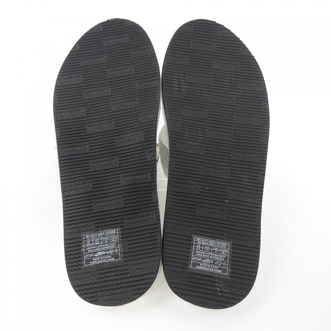 Other Other Rainbow Rubber Flip Flop Sandals Plastic / Synthetic Shoes DUTY FREE for USA Size ONE SIZE - 4 Thumbnail
