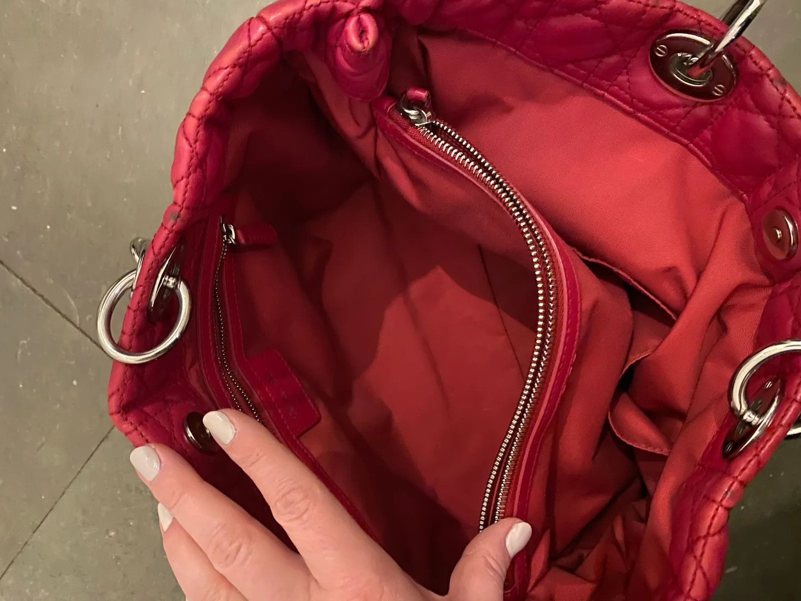 Dior Christian Dior Dior Medium Shopper Bucket Bag Size ONE SIZE - 4 Thumbnail