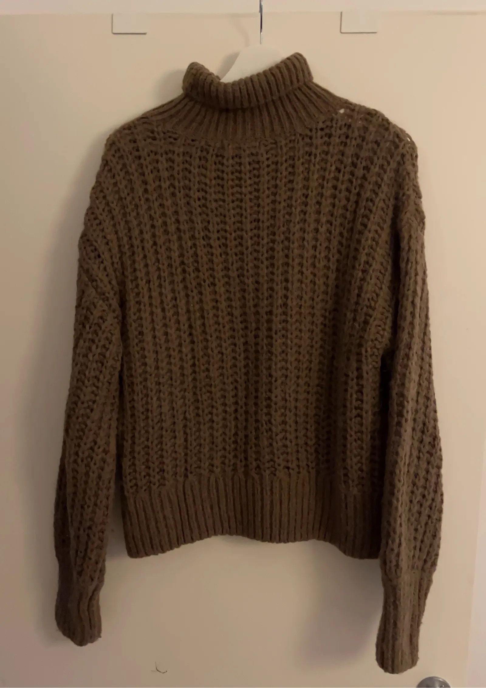 Moss MSCH Copenhagen Heidi M Neck Pullover Polo knit Size L / US 10 / IT 46 - 4 Thumbnail