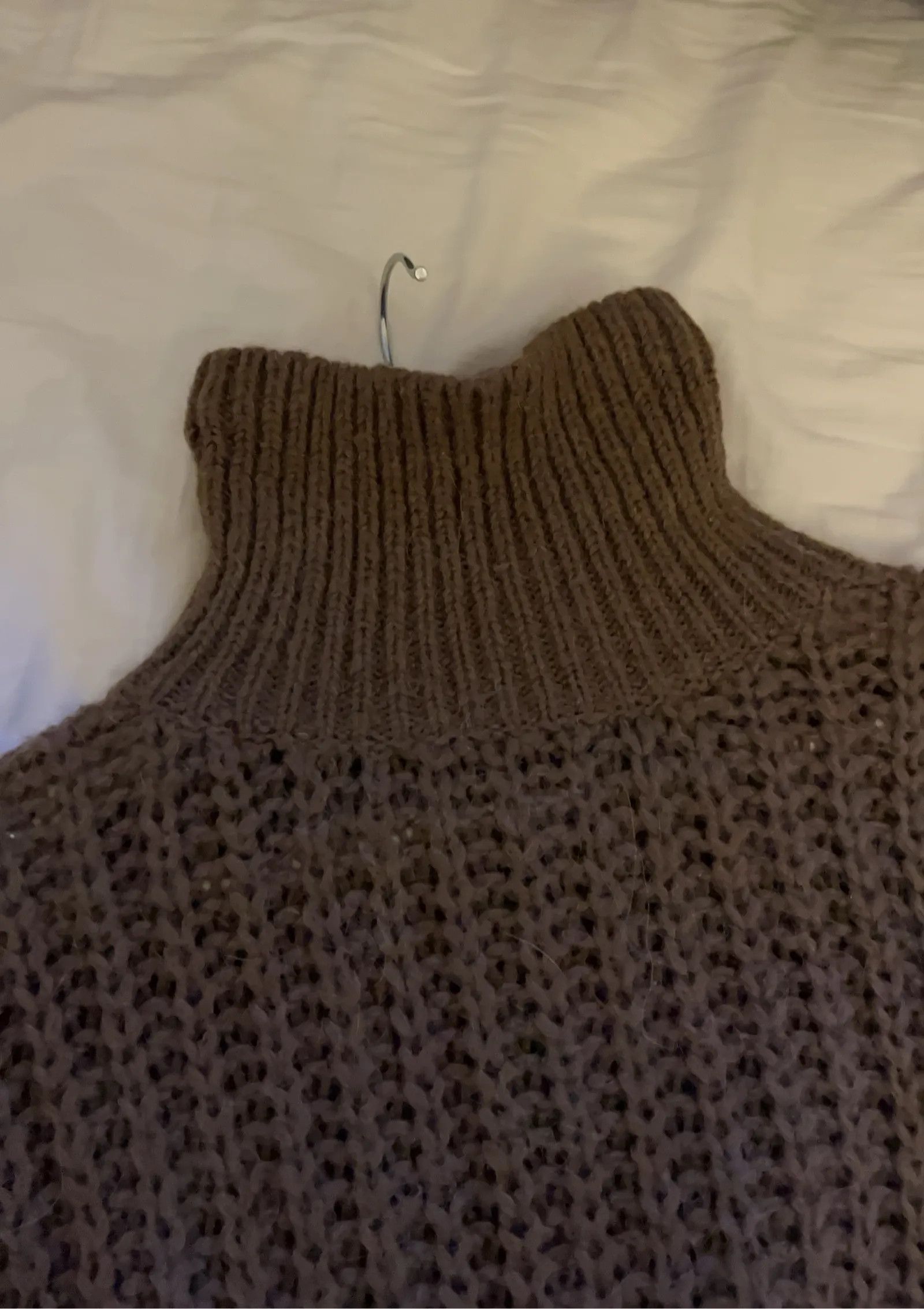 Moss MSCH Copenhagen Heidi M Neck Pullover Polo knit Size L / US 10 / IT 46 - 5 Thumbnail