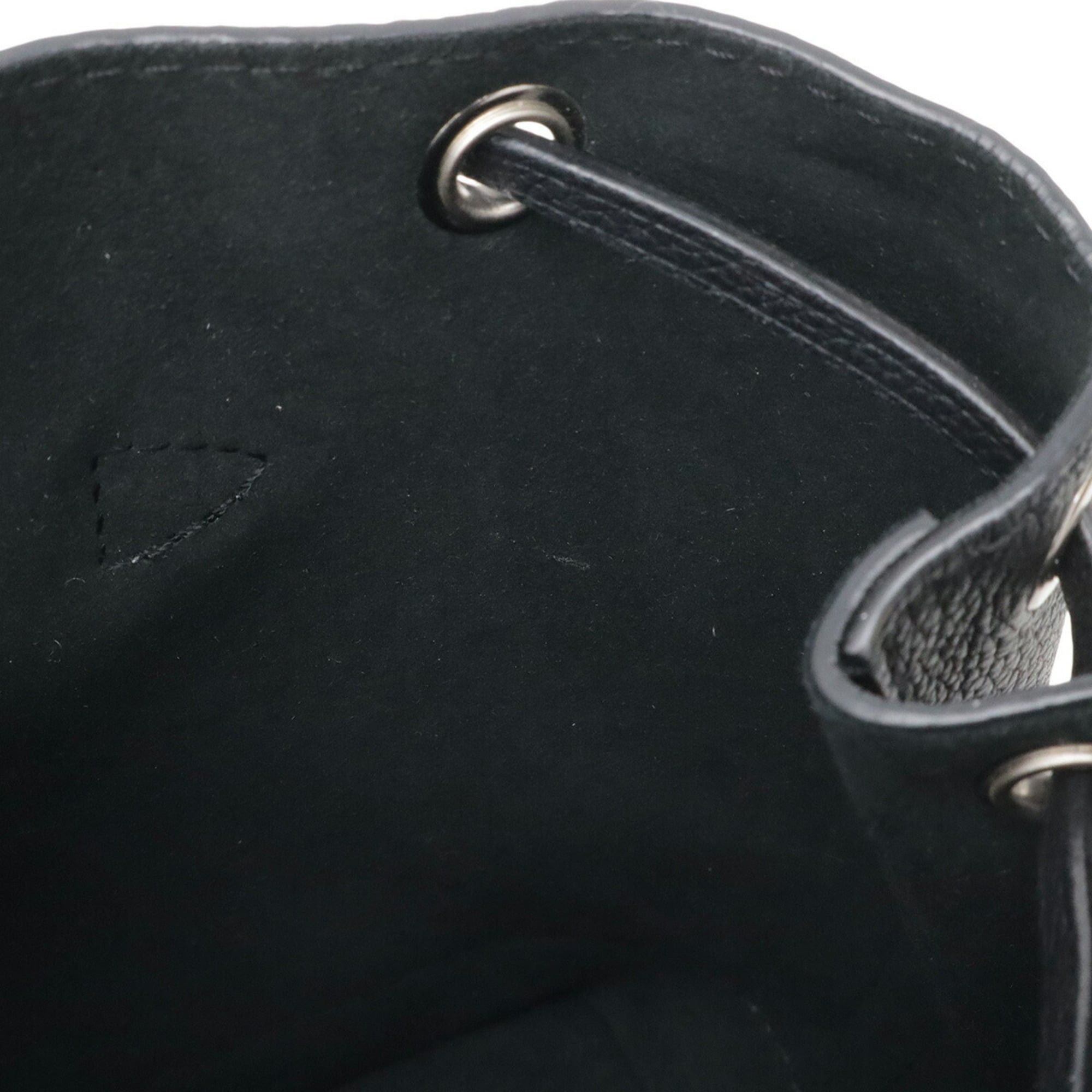Louis Vuitton LOUIS VUITTON Lockme Backpack MINI (3-way: rucksack, handbag, shoulder bag) - Noir Black (M54573) Size ONE SIZE - 9 Thumbnail
