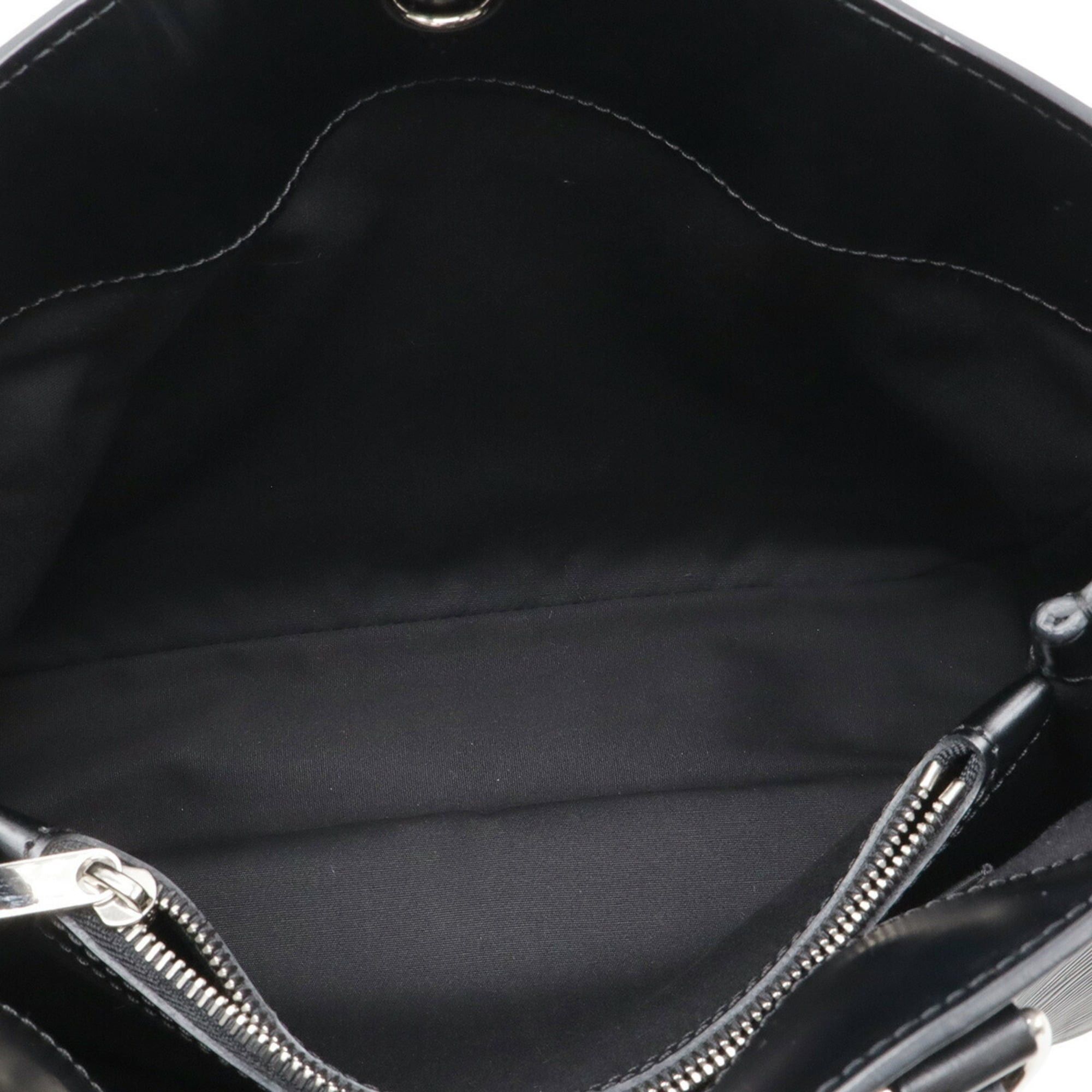 Louis Vuitton Louis Vuitton Epi Passy PM Handbag Shoulder Bag Tote Leather Noir Black M59262 Size ONE SIZE - 6 Thumbnail