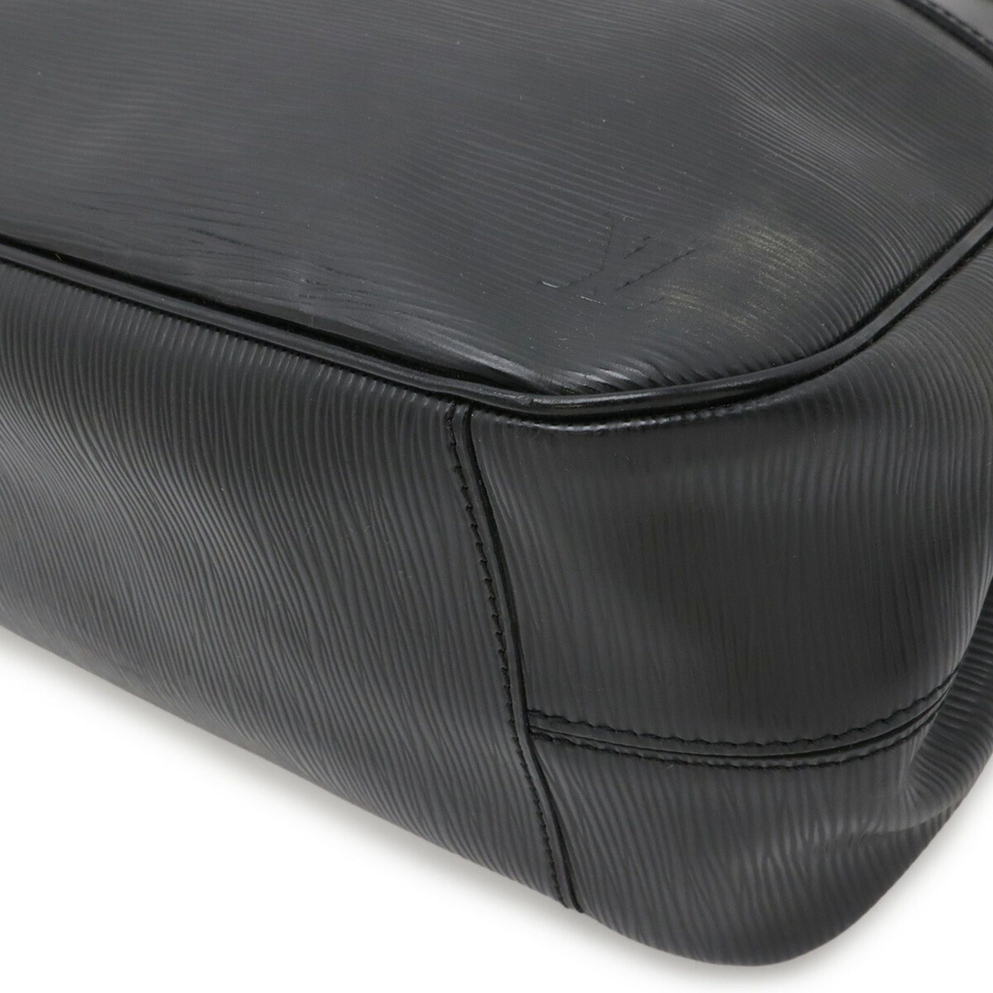 Louis Vuitton Louis Vuitton Epi Passy PM Handbag Shoulder Bag Tote Leather Noir Black M59262 Size ONE SIZE - 4 Thumbnail