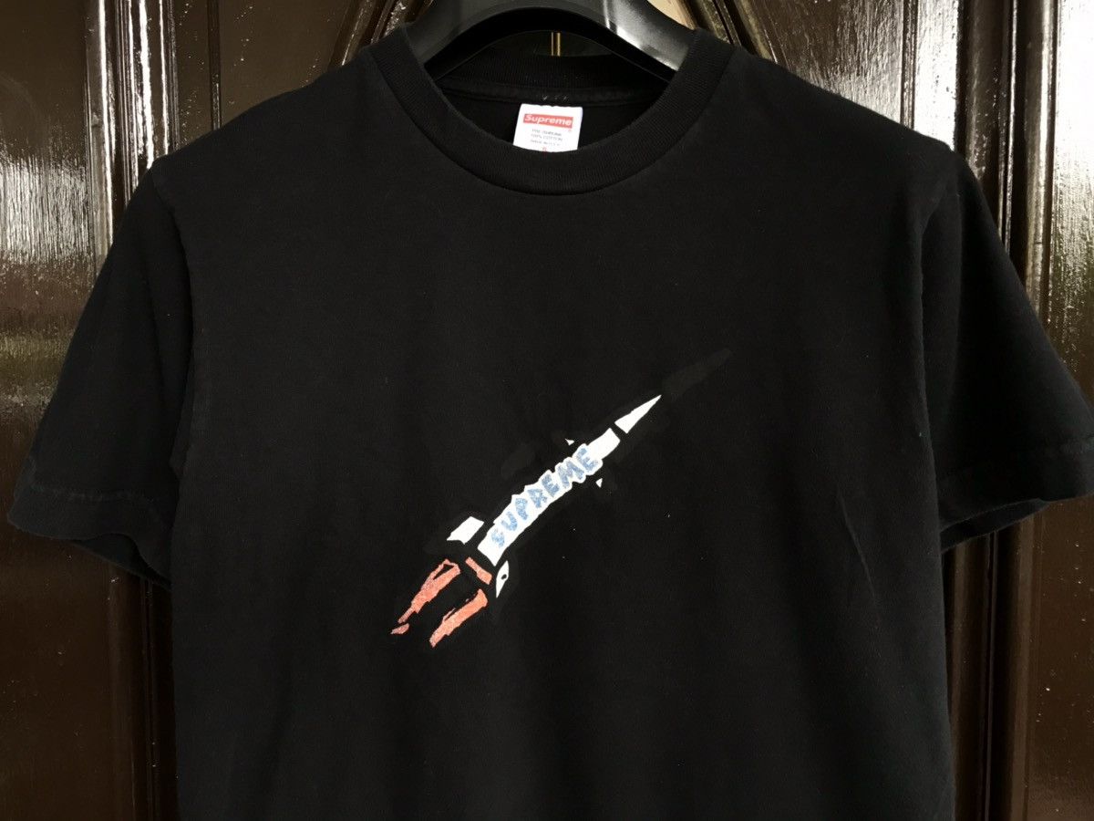 Supreme 💥Supreme Rocket Tee 2014 Size US S / EU 44-46 / 1 - 4 Thumbnail