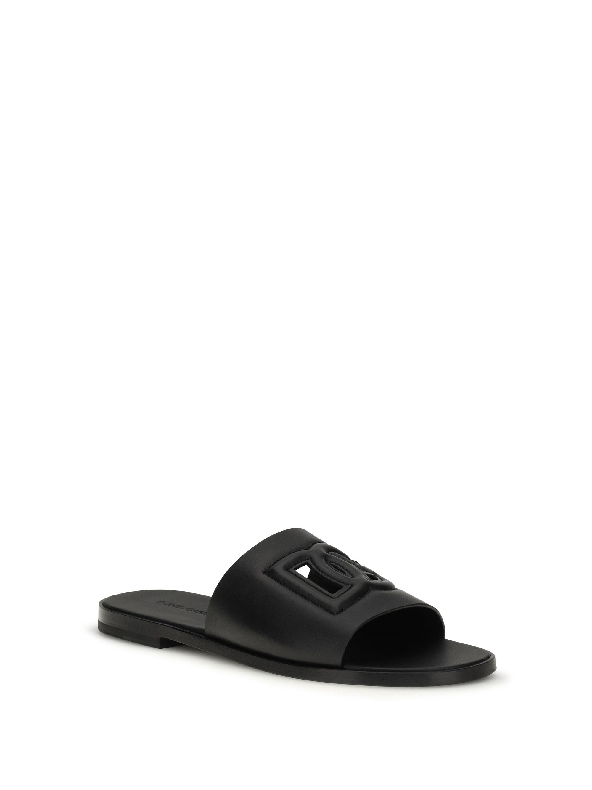Dolce & Gabbana Embossed logo Sandals Size US 8 / EU 41 - 2 Thumbnail