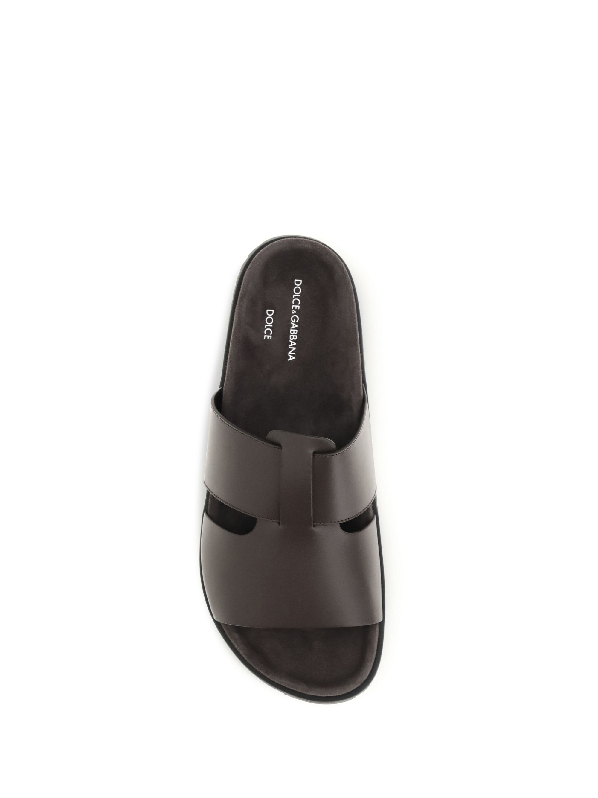 Dolce & Gabbana Leather Sandals Size US 7 / EU 40 - 4 Thumbnail