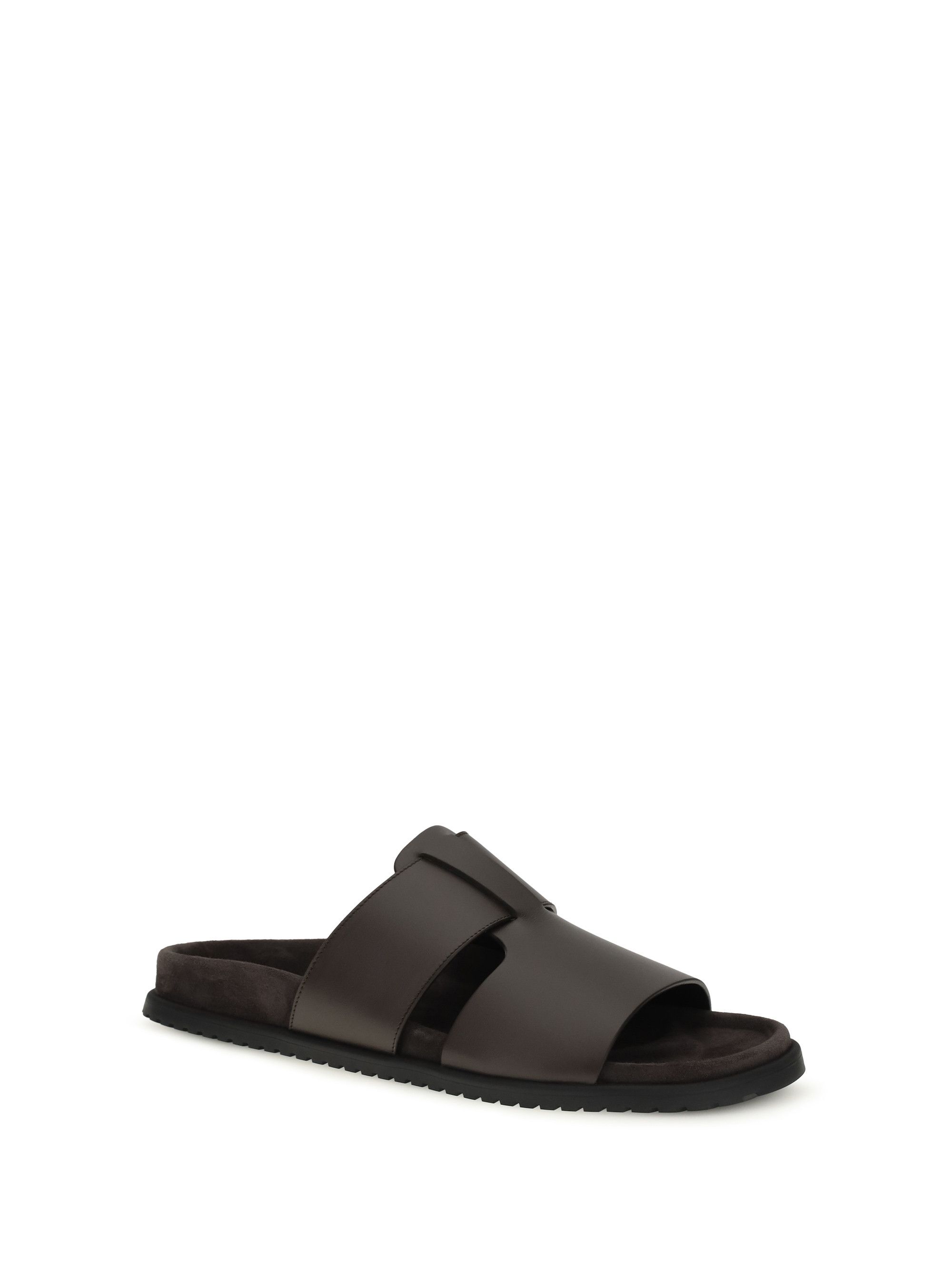 Dolce & Gabbana Leather Sandals Size US 7 / EU 40 - 2 Thumbnail