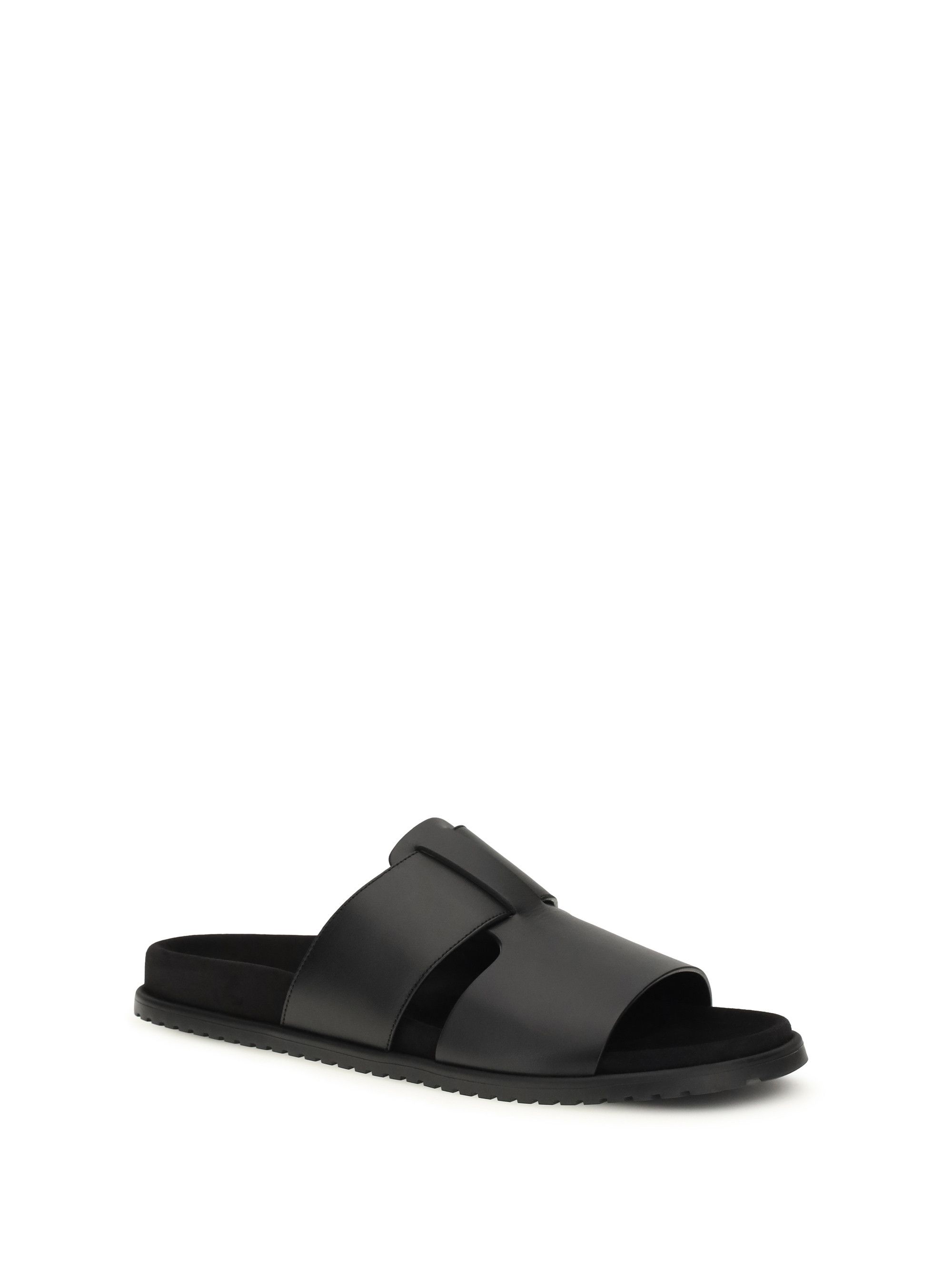 Dolce & Gabbana Leather Sandals Size US 10 / EU 43 - 2 Thumbnail