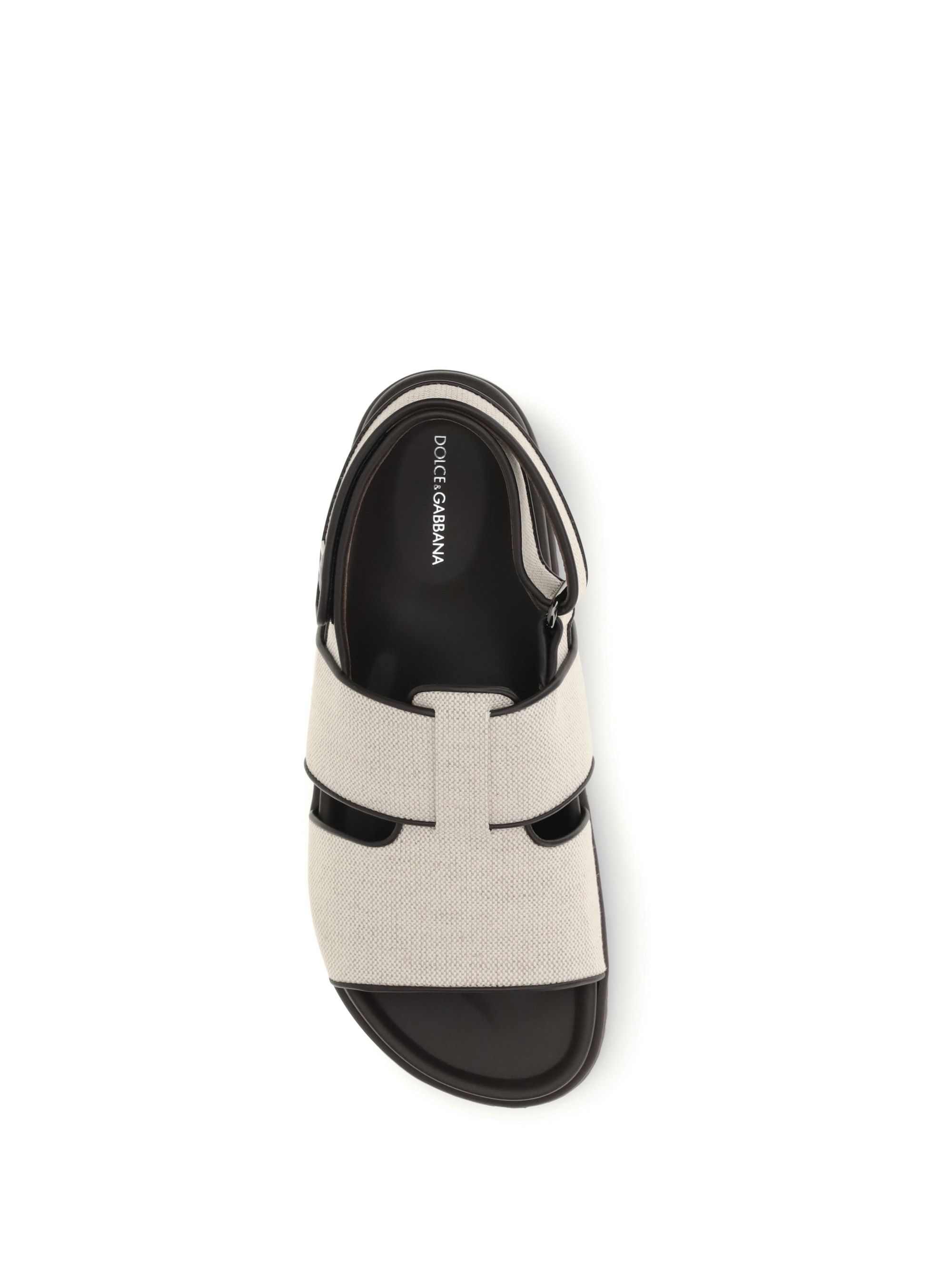 Dolce & Gabbana Fabric and leather Sandals Size US 10 / EU 43 - 4 Thumbnail