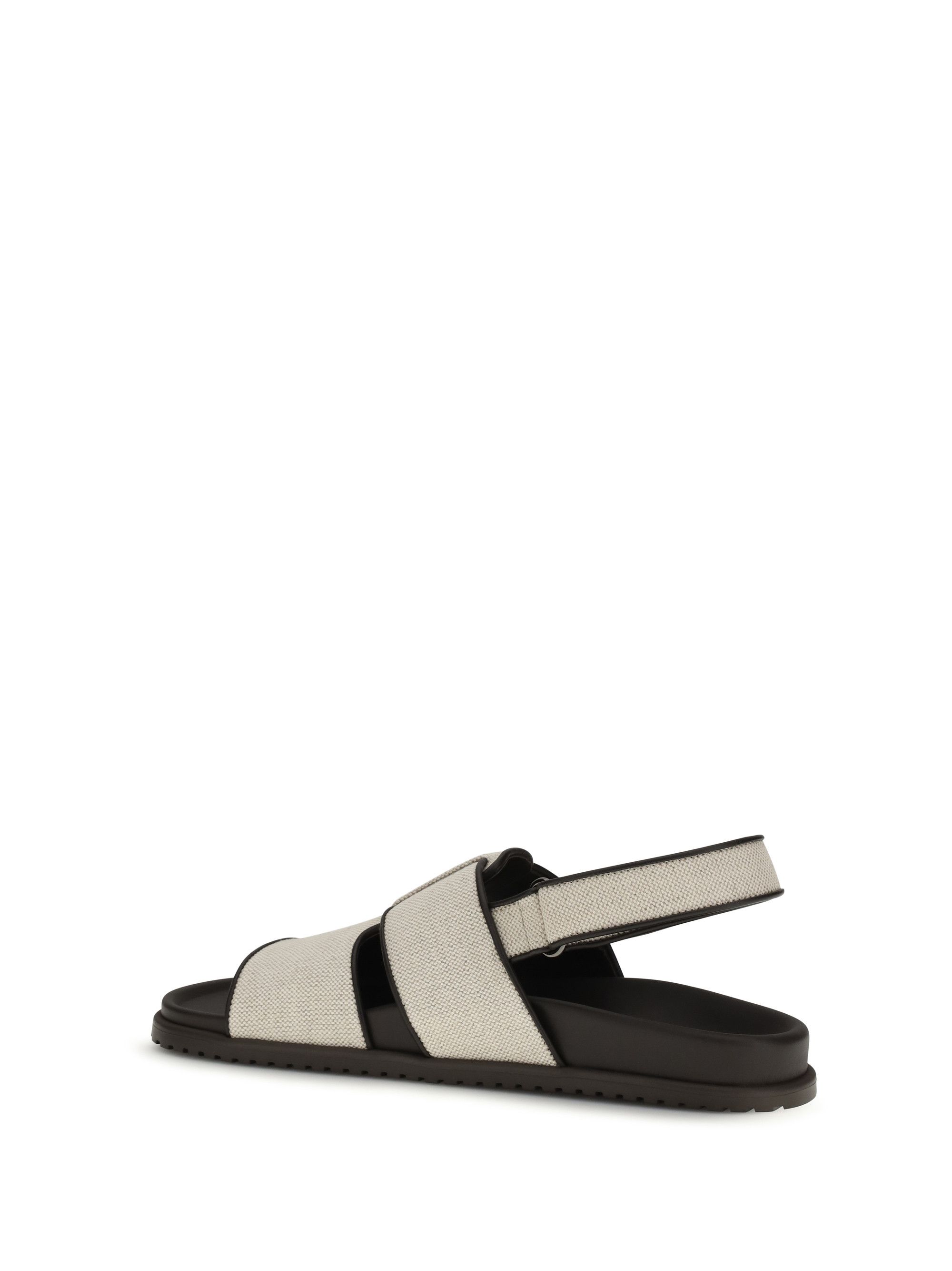 Dolce & Gabbana Fabric and leather Sandals Size US 11 / EU 44 - 3 Thumbnail