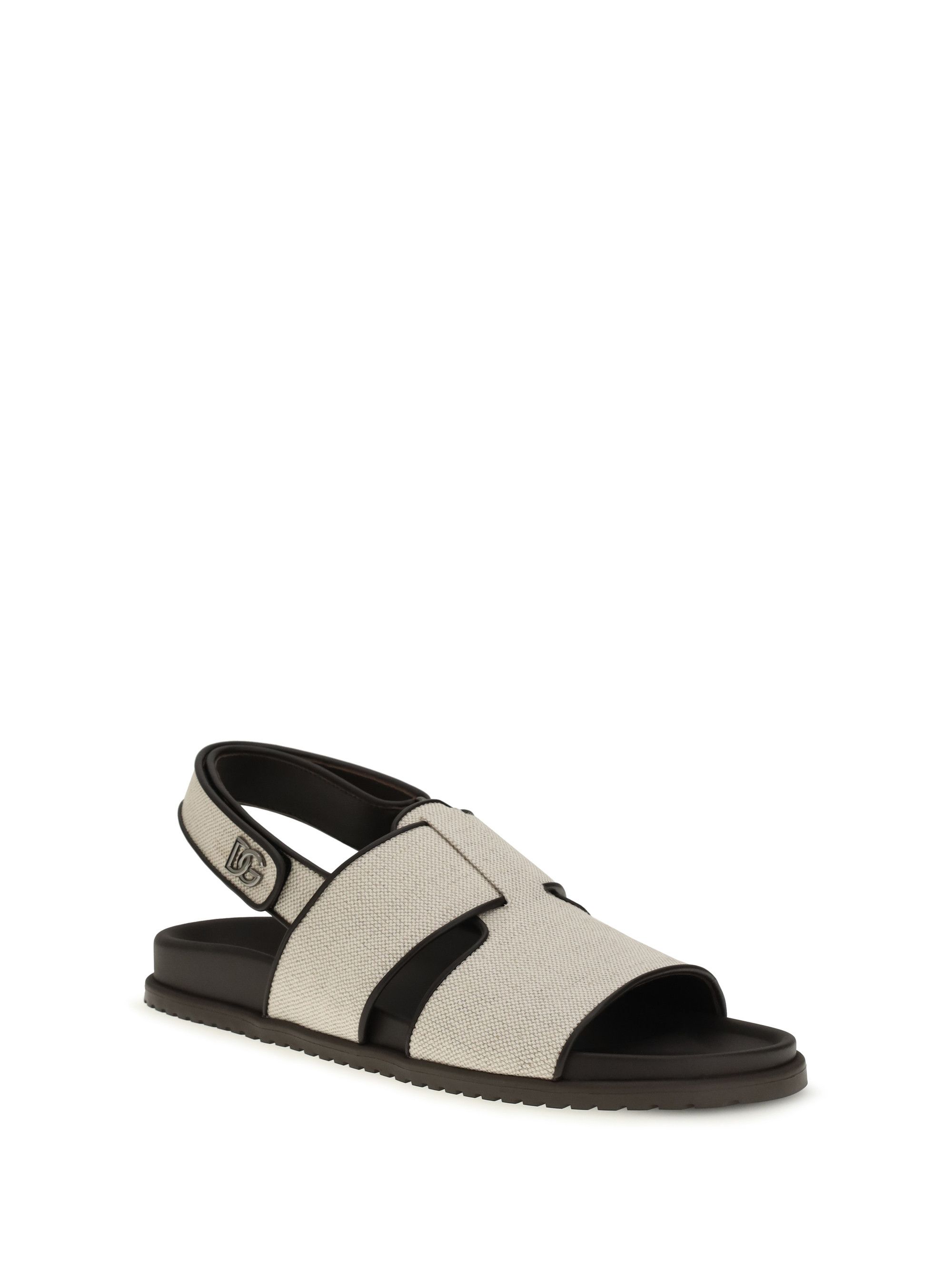 Dolce & Gabbana Fabric and leather Sandals Size US 12 / EU 45 - 2 Thumbnail