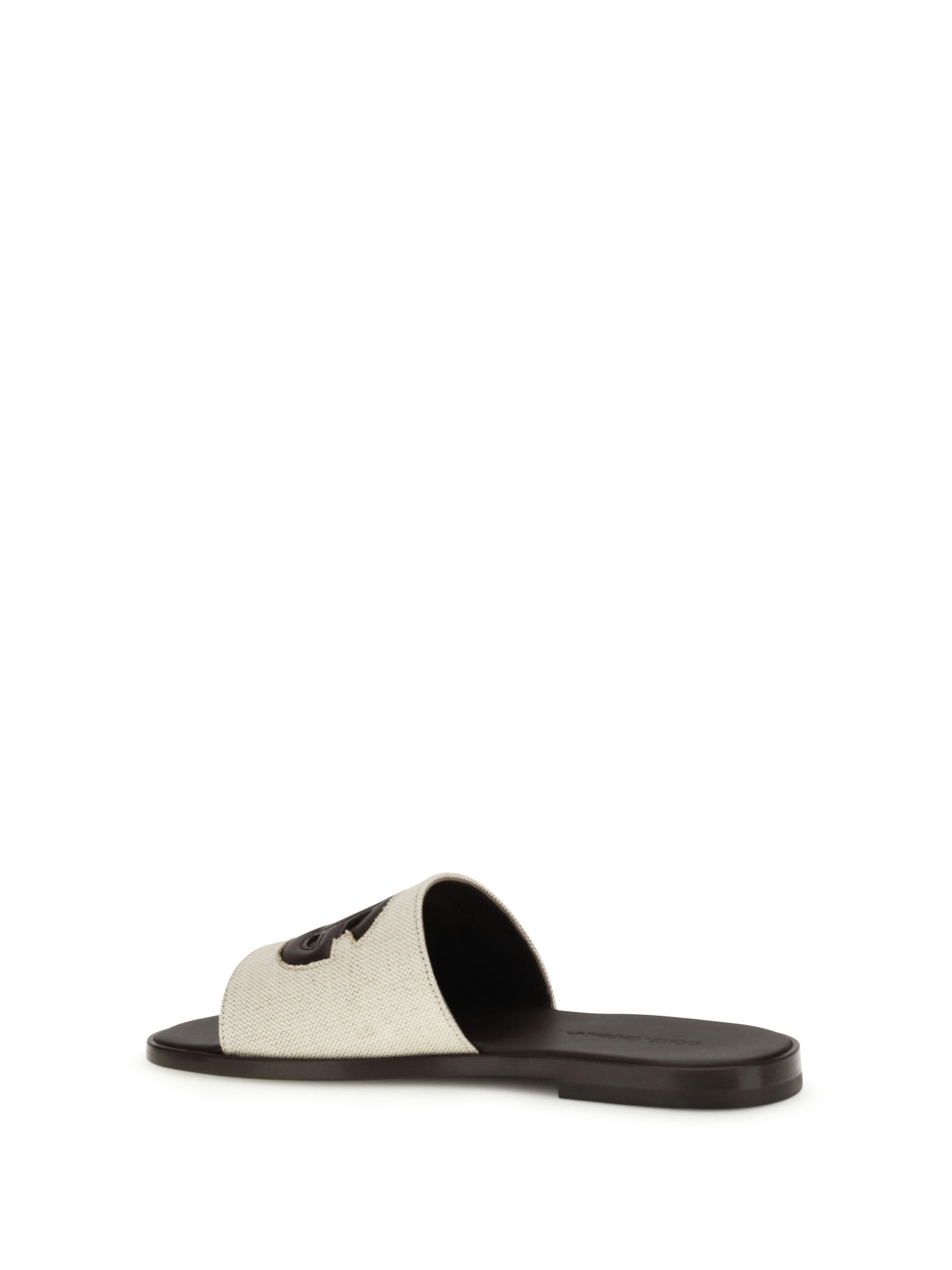 Dolce & Gabbana Canvas slide Sandals Size US 11 / EU 44 - 3 Thumbnail