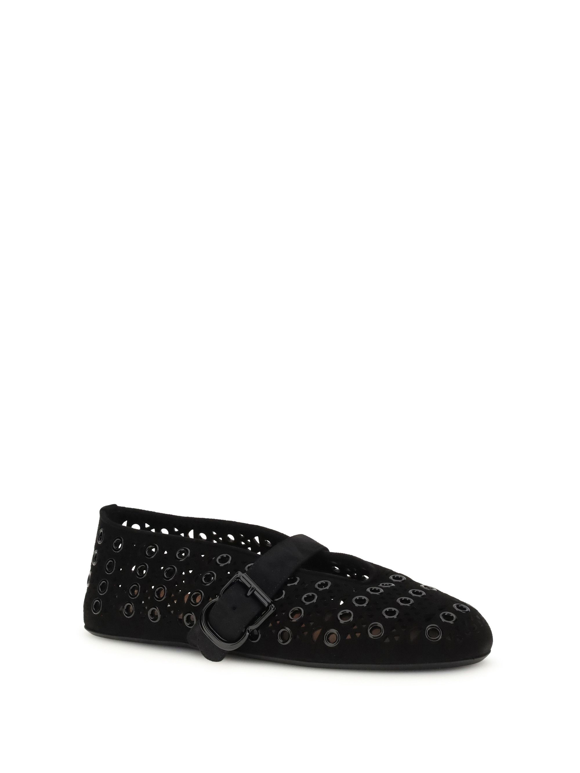 Alaia Vienne Ballerinas with eyelets Size US 10 / IT 40 - 2 Thumbnail