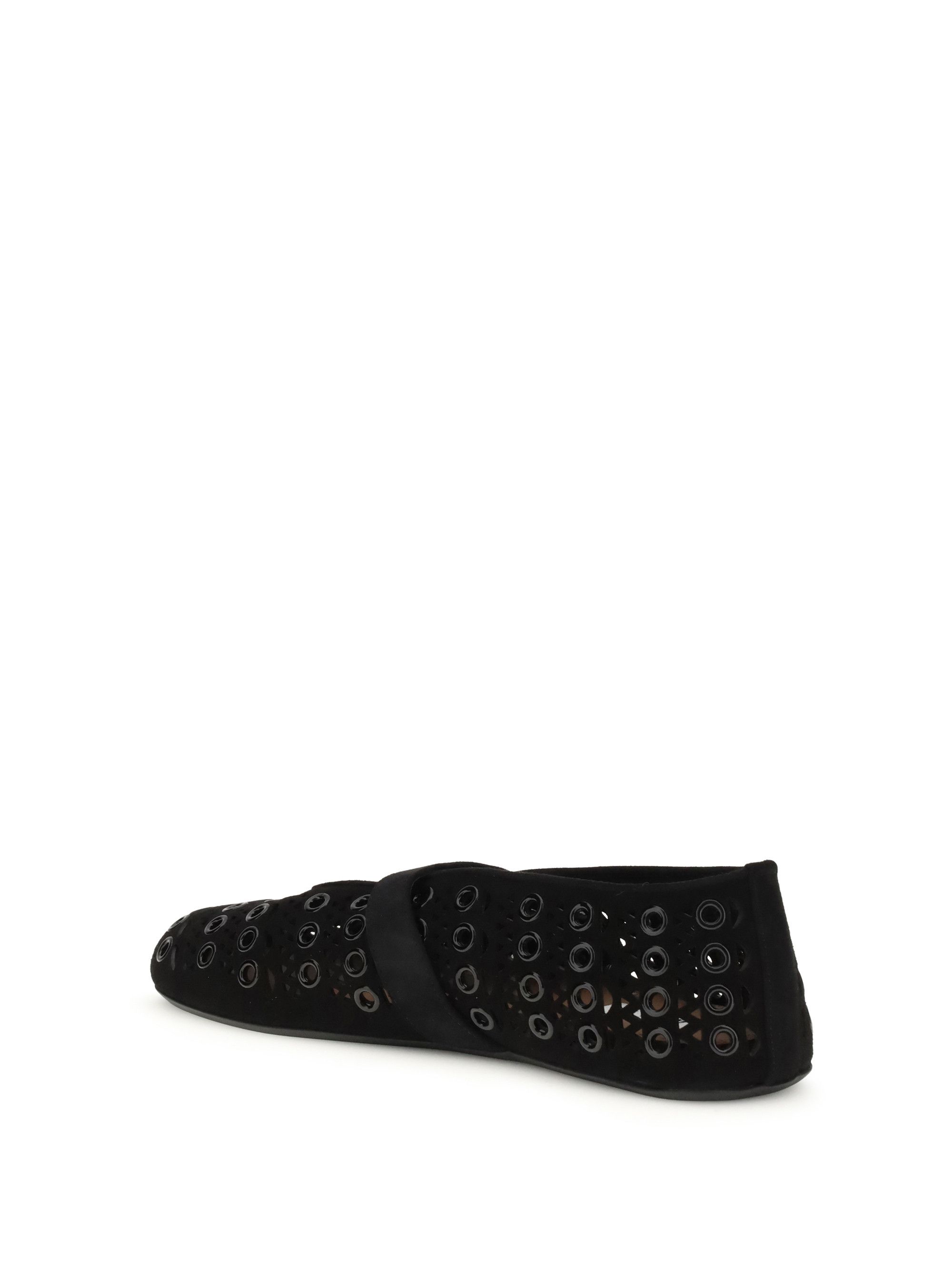 Alaia Vienne Ballerinas with eyelets Size US 10 / IT 40 - 3 Thumbnail