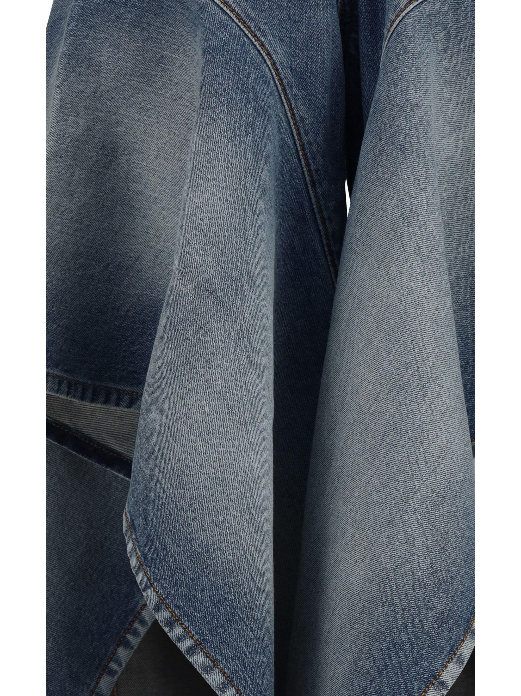 Alaia Faded ruffled Jeans Size 27" / US 4 / IT 40 - 3 Thumbnail