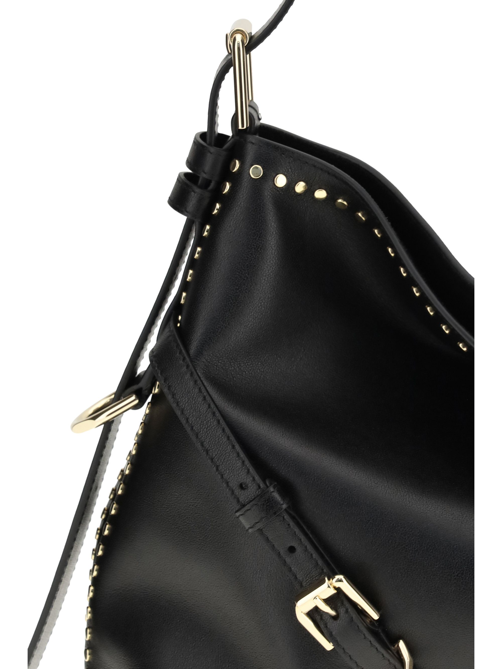 Givenchy Large Voyou Shoulder Bag in shiny leather Size ONE SIZE - 4 Thumbnail