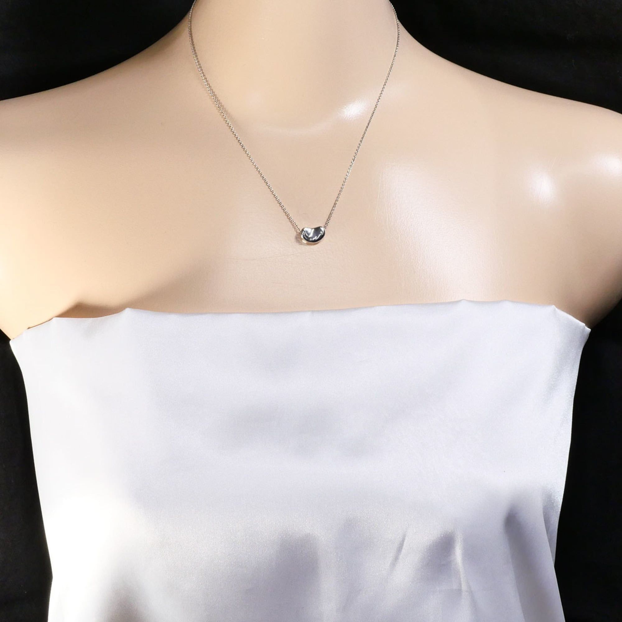 Tiffany & Co. Tiffany & Co. Bean Silver Necklace, Total Weight 2.7g, 41cm, Jewelry Size ONE SIZE - 6 Thumbnail