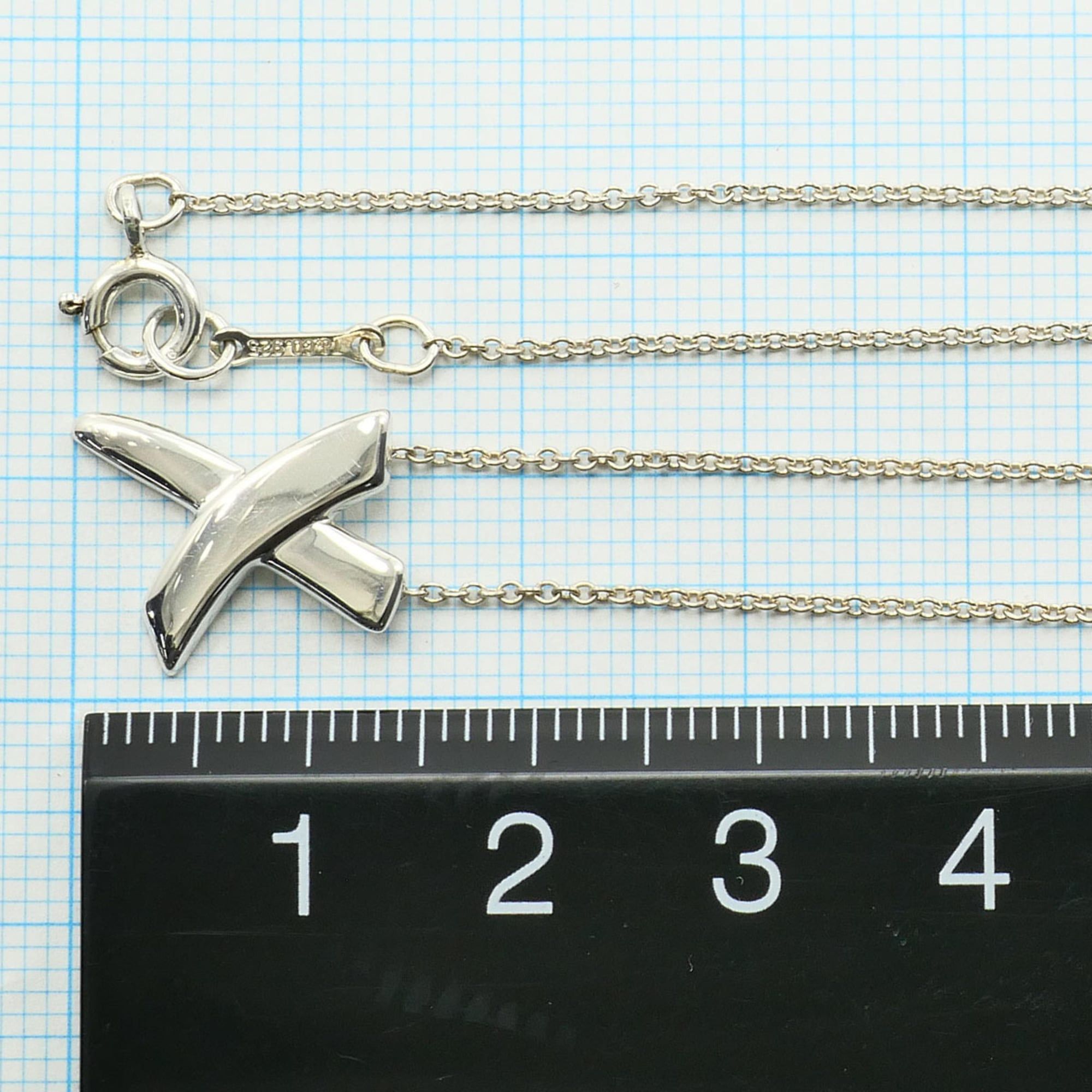 Tiffany & Co. Tiffany & Co. Kiss Silver Necklace, Total Weight 2.3g, 42cm, Jewelry Size ONE SIZE - 5 Thumbnail