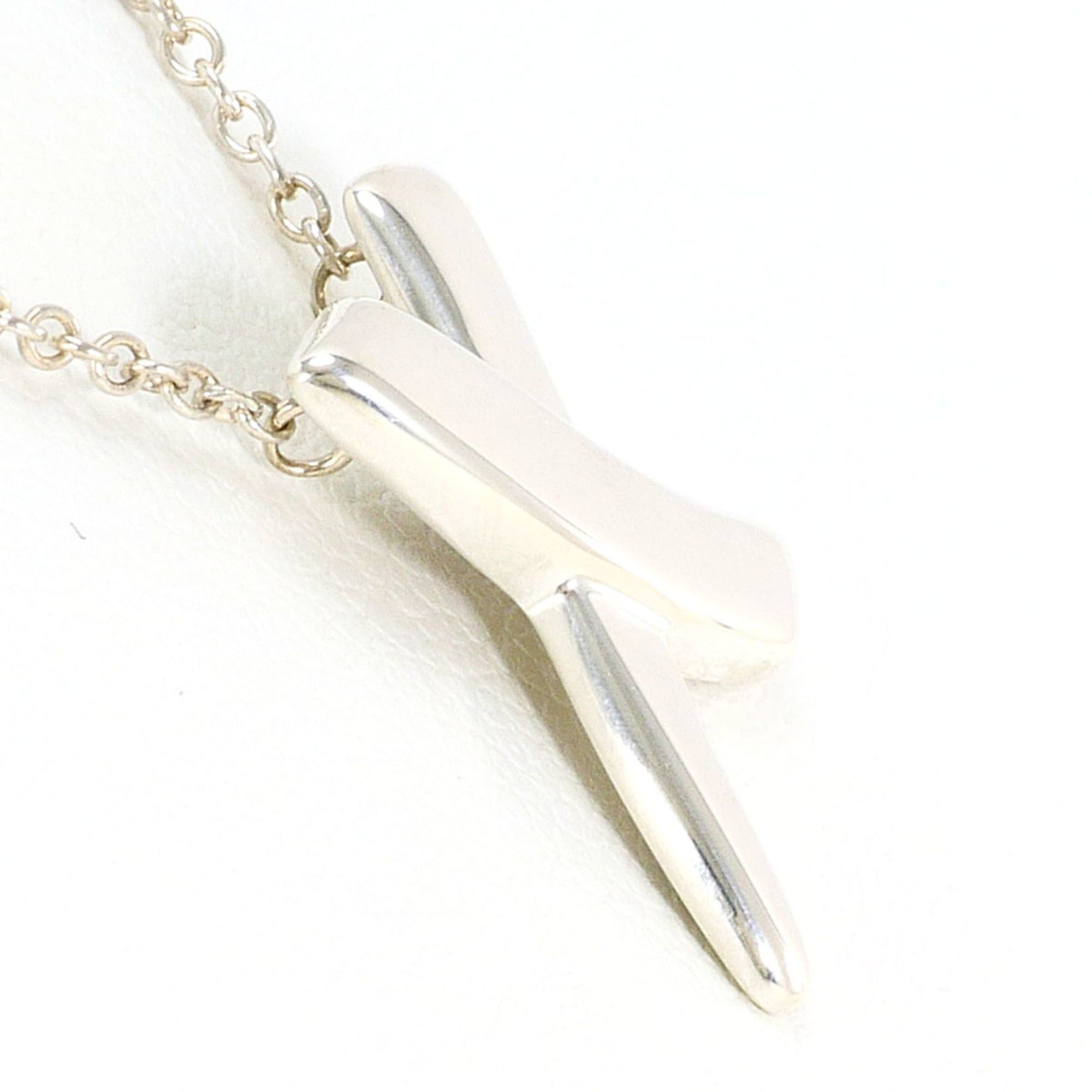 Tiffany & Co. Tiffany & Co. Kiss Silver Necklace, Total Weight 2.3g, 42cm, Jewelry Size ONE SIZE - 2 Thumbnail