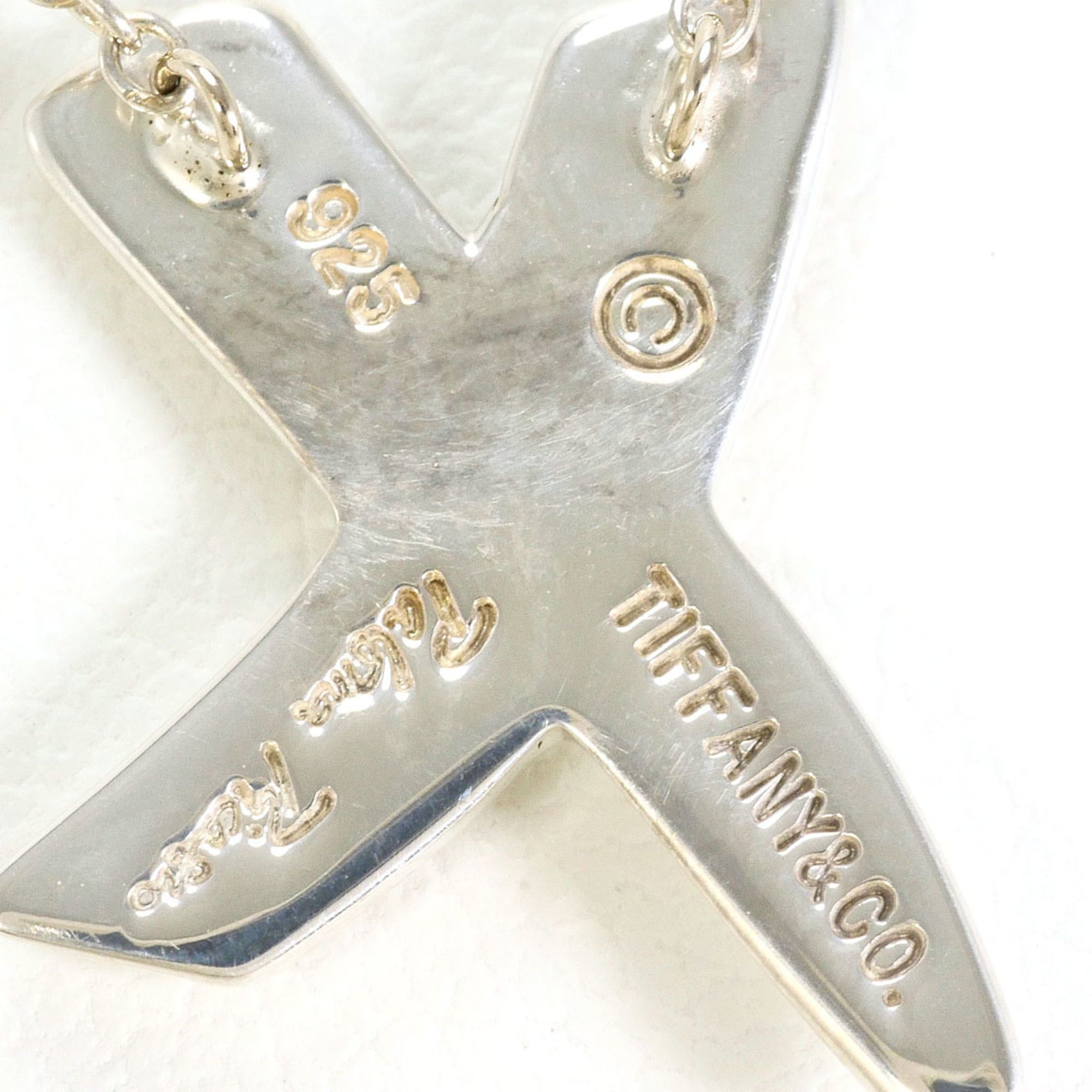 Tiffany & Co. Tiffany & Co. Kiss Silver Necklace, Total Weight 2.3g, 42cm, Jewelry Size ONE SIZE - 4 Thumbnail