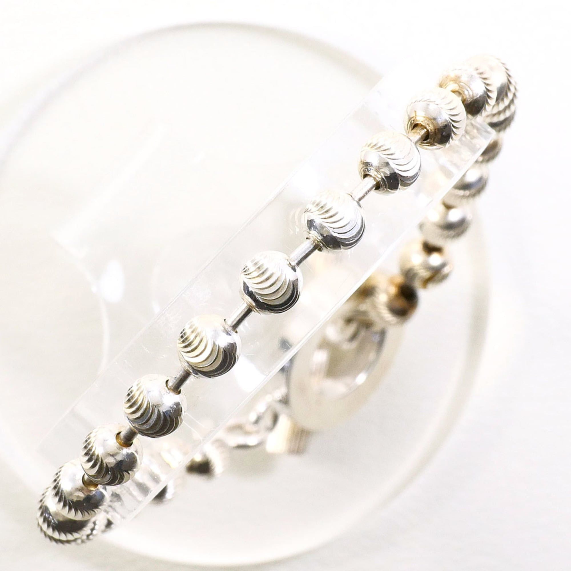 Gucci Gucci ball chain silver bracelet, total weight 14.4g, 18cm, jewelry. Size ONE SIZE - 2 Thumbnail
