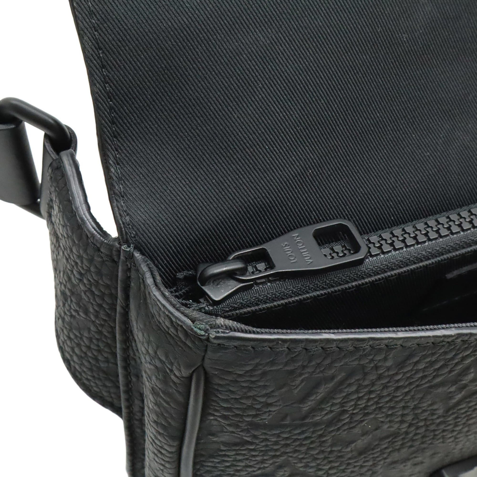 Louis Vuitton Louis Vuitton Taurillon Monogram S-Lock Sling Bag, Body Shoulder Leather, Noir Black M58487 Size ONE SIZE - 9 Thumbnail
