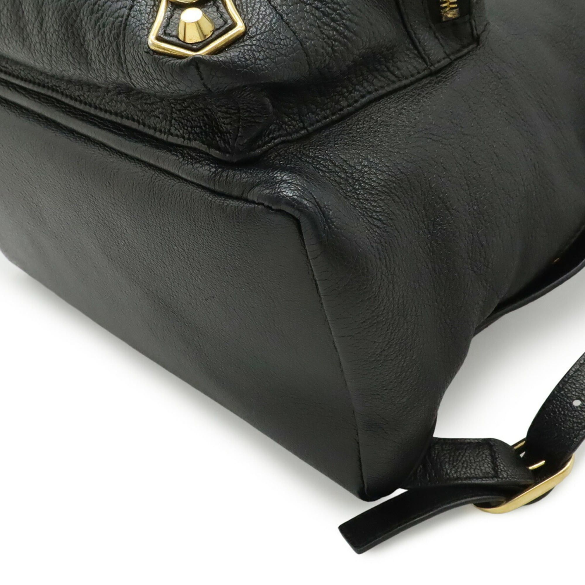 Balenciaga BALENCIAGA City Backpack, Rucksack, Daypack, Leather, Black, Item No. 453294 Size ONE SIZE - 4 Thumbnail