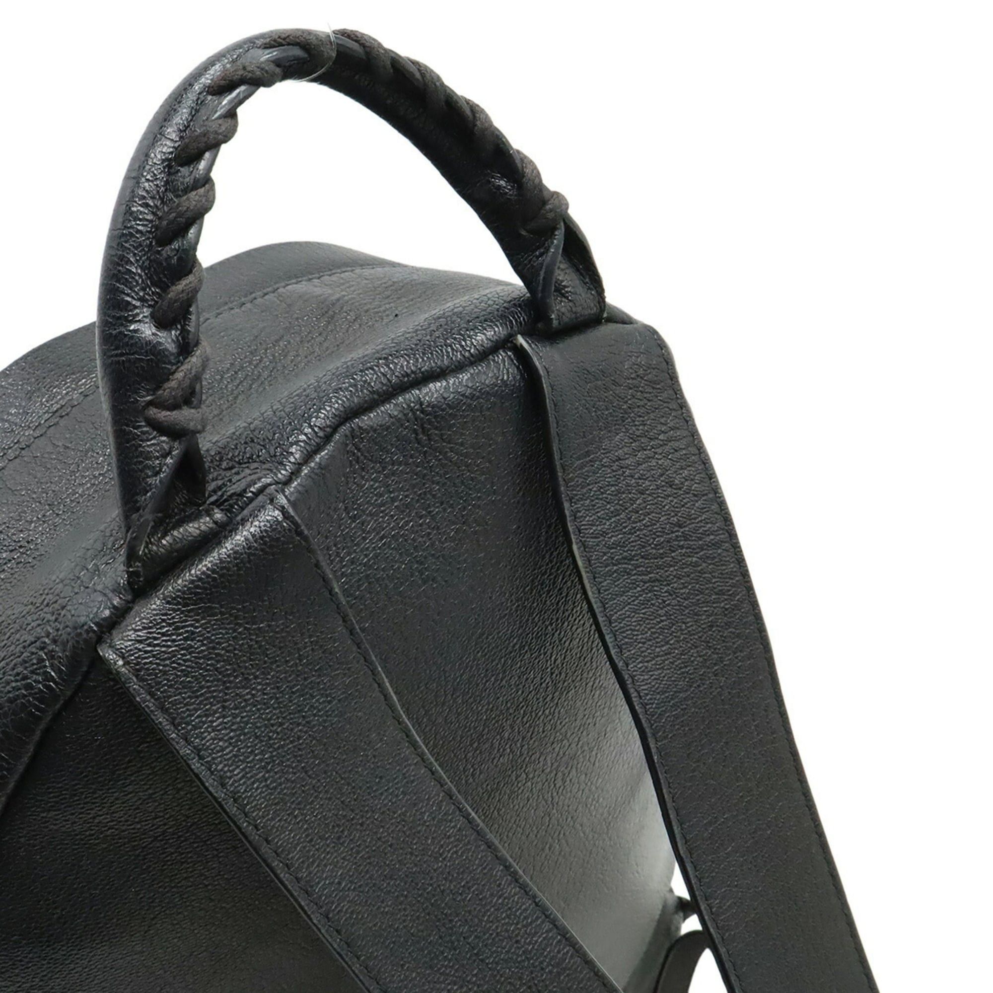 Balenciaga BALENCIAGA City Backpack, Rucksack, Daypack, Leather, Black, Item No. 453294 Size ONE SIZE - 5 Thumbnail