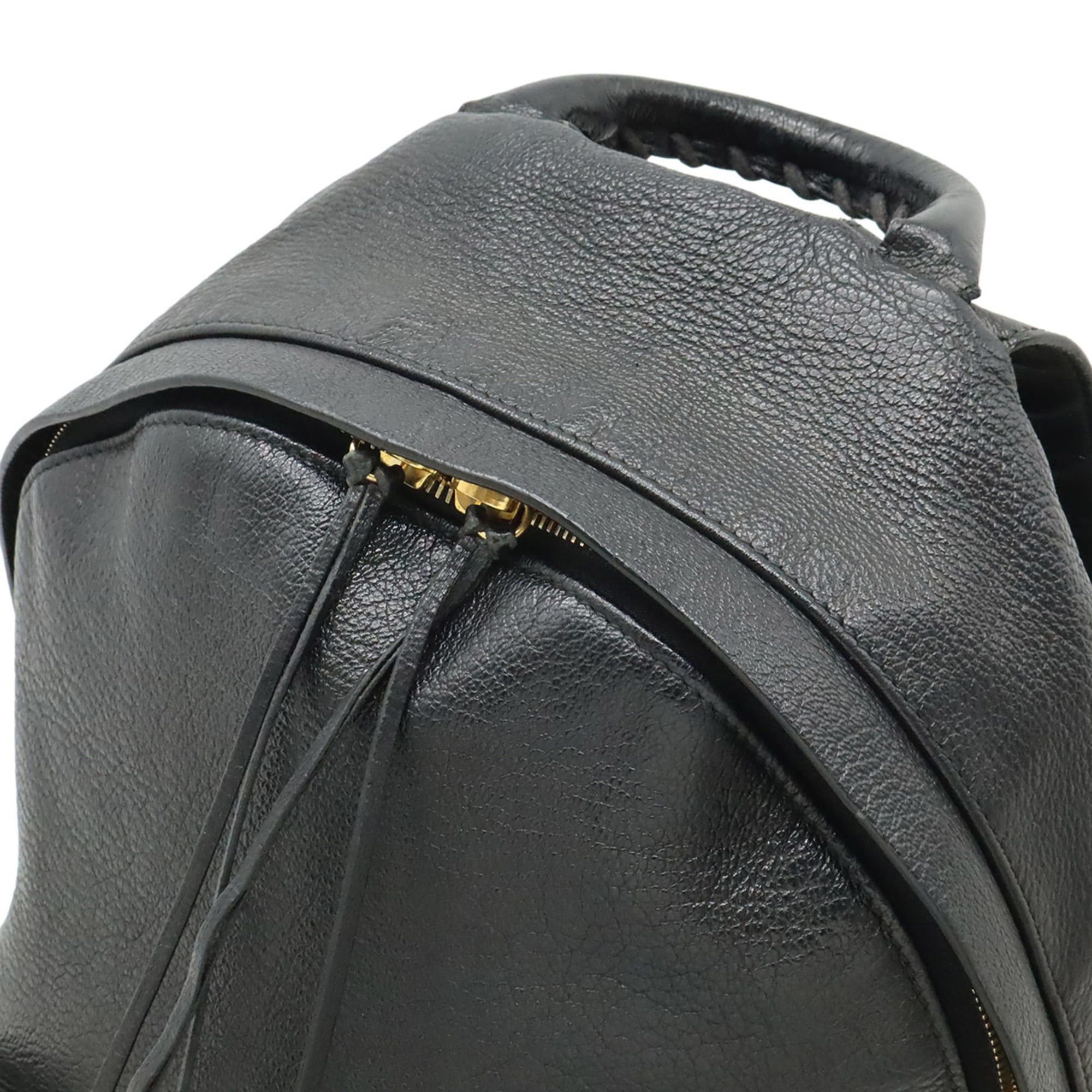 Balenciaga BALENCIAGA City Backpack, Rucksack, Daypack, Leather, Black, Item No. 453294 Size ONE SIZE - 8 Thumbnail